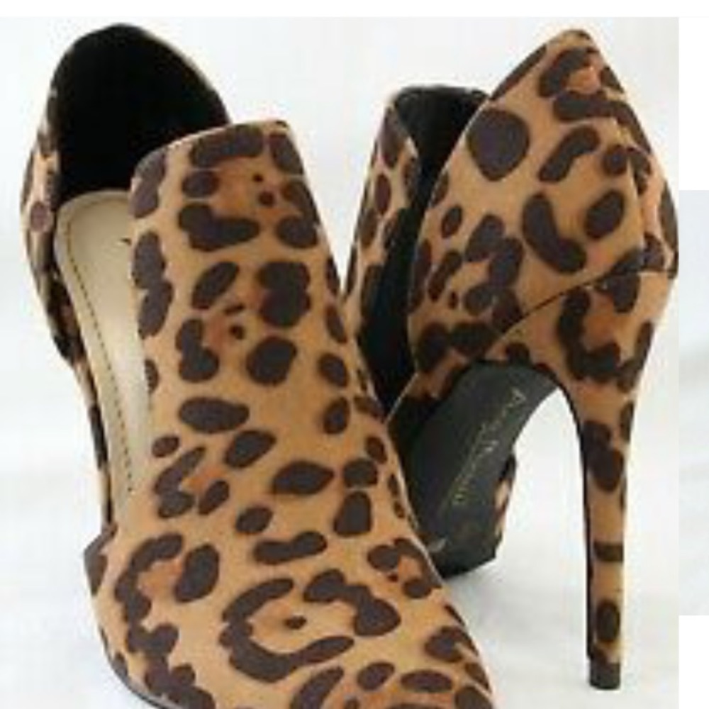 Leopard Print Pump - Picture 2 of 5